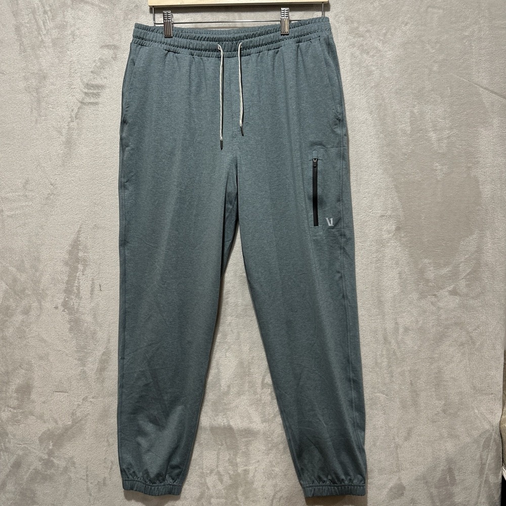 Vuori Jogger Mens Sweatpants Size M Elastic Waist Sunday Performance Blue V4049